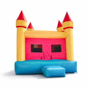 Yellow & Red Castle Bounce House