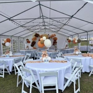 20x40 White Event Tent Rental